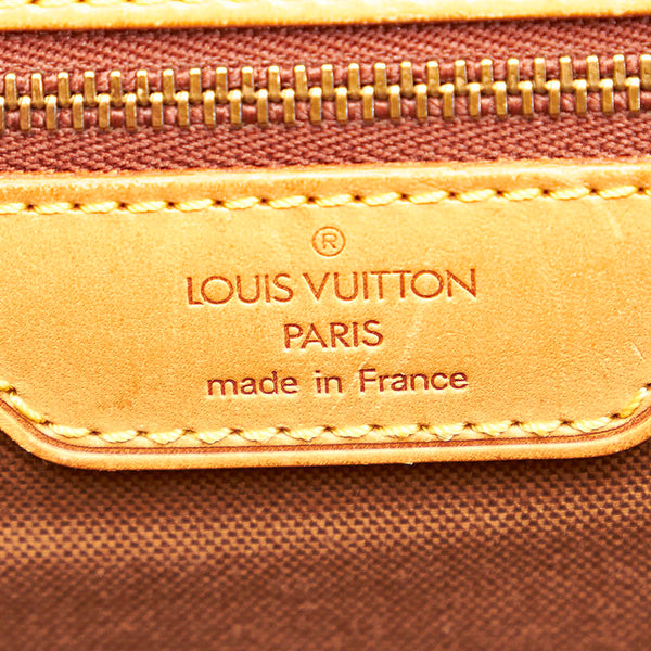 ルイ ヴィトン モノグラム ビバリー M51120 ブラウン PVC レザー ハンドバッグ ビジネスバッグ レディース LOUIS VUITTON 【中古】
