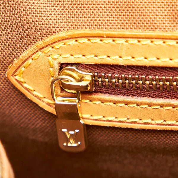 ルイ ヴィトン モノグラム ビバリー M51120 ブラウン PVC レザー ハンドバッグ ビジネスバッグ レディース LOUIS VUITTON 【中古】