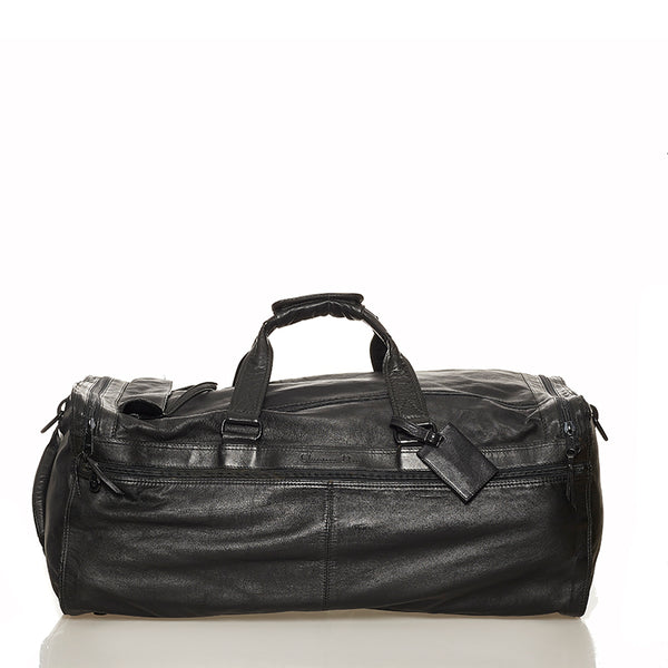 ディオール ブラック レザー ボストンバッグ レディース Dior 【中古】