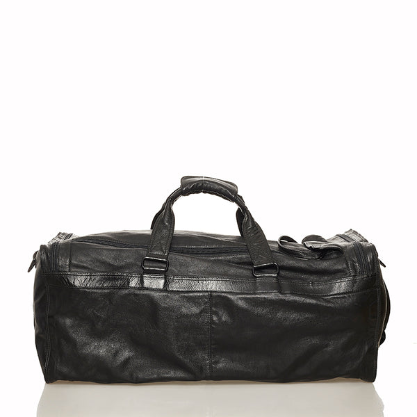 ディオール ブラック レザー ボストンバッグ レディース Dior 【中古】