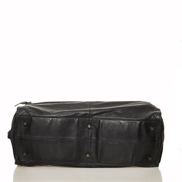 ディオール ブラック レザー ボストンバッグ レディース Dior 【中古】