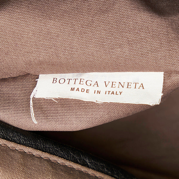 ボッテガヴェネタ イントレチャート ブラック レザー トートバック ショルダーバック 2WAY  メンズ BOTTEGAVENETA 【中古】