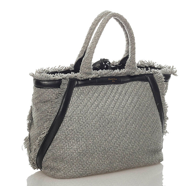 サマンサタバサ グレー ウール トートバッグ レディース Samantha Thavasa 【中古】