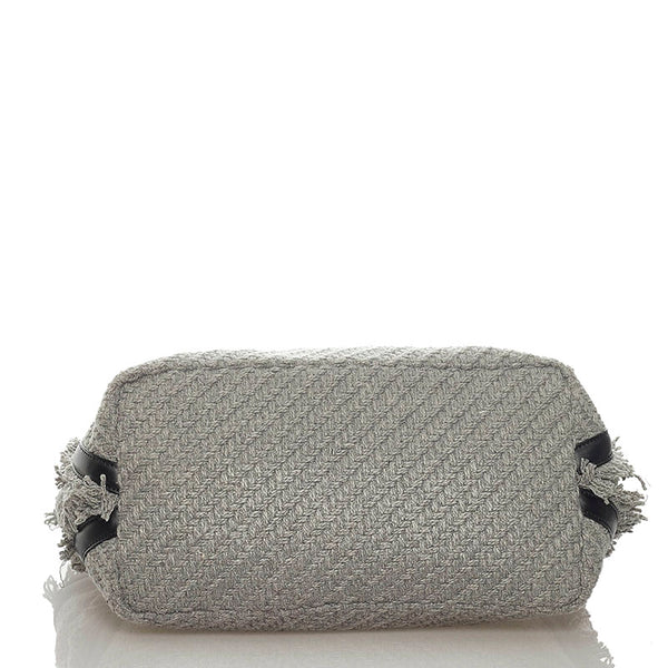 サマンサタバサ グレー ウール トートバッグ レディース Samantha Thavasa 【中古】