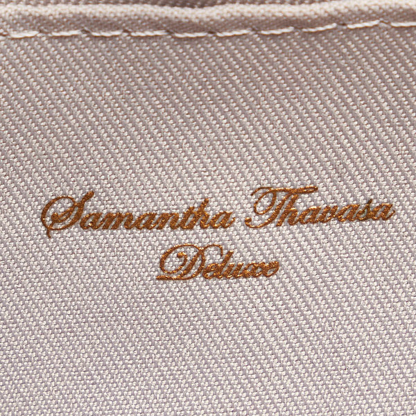 サマンサタバサ グレー ウール トートバッグ レディース Samantha Thavasa 【中古】