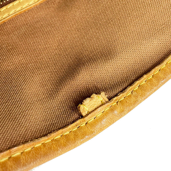 ルイ ヴィトン モノグラム バティニョール  トートバッグ M51154 ブラウン PVC レザー レディース LOUIS VUITTON 【中古】