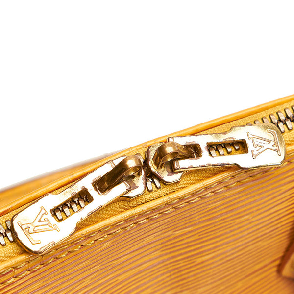 ルイ ヴィトン エピ アルマ M52149 イエロー レザー ハンドバッグ レディース LOUIS VUITTON 【中古】