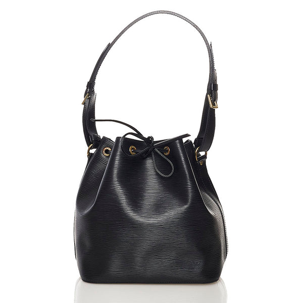 ルイ ヴィトン エピ プチ ノエ ワンショルダーバッグ M59012 ブラック レザー レディース LOUIS VUITTON 【中古】
