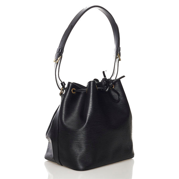 ルイ ヴィトン エピ プチ ノエ ワンショルダーバッグ M59012 ブラック レザー レディース LOUIS VUITTON 【中古】