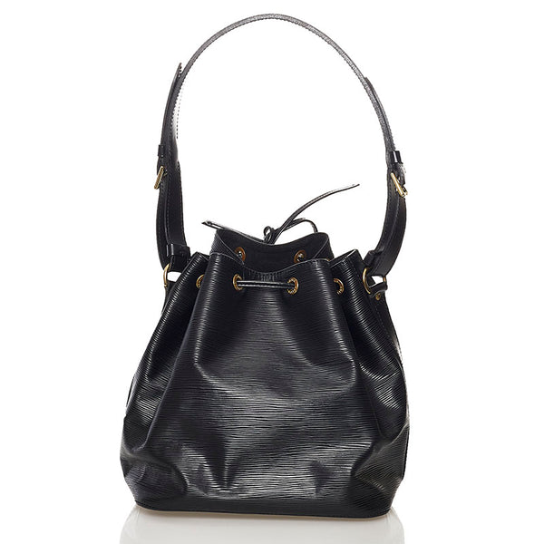 ルイ ヴィトン エピ プチ ノエ ワンショルダーバッグ M59012 ブラック レザー レディース LOUIS VUITTON 【中古】