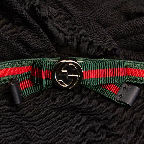 グッチ ブラック レーヨン モダール その他トップス レディース GUCCI 【中古】