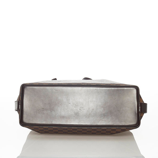 ルイ ヴィトン ダミエ エベヌ チェルシー トートバッグ N51119 ブラウン PVC レザー レディース LOUIS VUITTON 【中古】