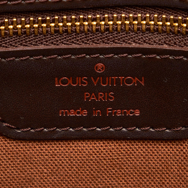ルイ ヴィトン ダミエ エベヌ チェルシー トートバッグ N51119 ブラウン PVC レザー レディース LOUIS VUITTON 【中古】