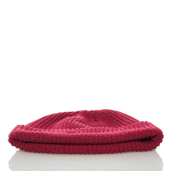 シュプリーム Loose Gauge Beanie ニットキャップ ダークピンク アクリル メンズ Supreme 【中古】