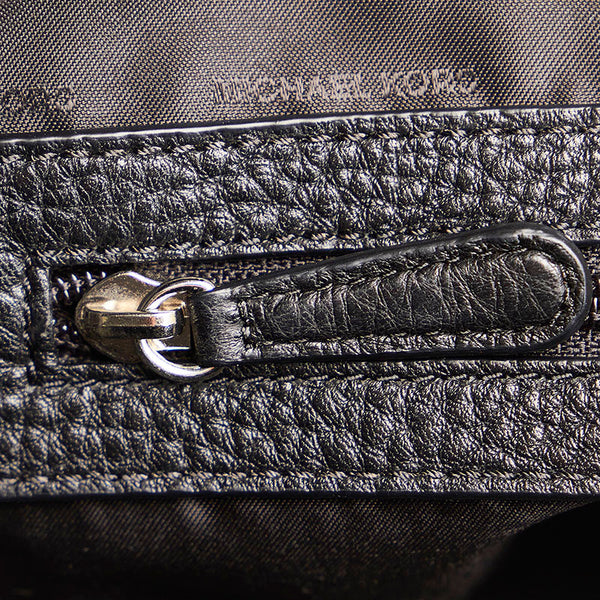 マイケルコース ブラック レザー チェーン ショルダーバッグ レディース Michael Kors 【中古】