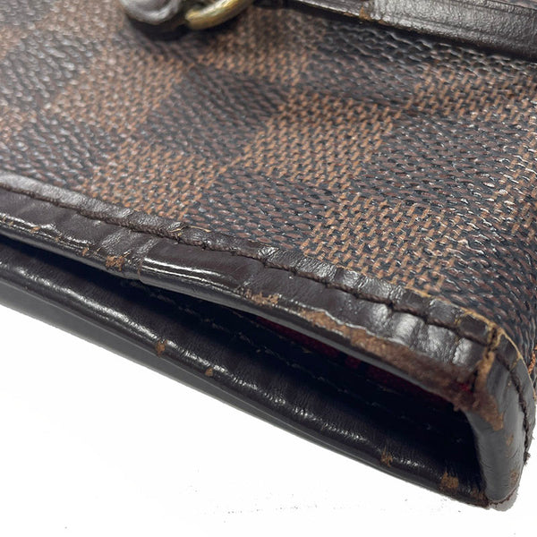 ルイ ヴィトン ダミエ ネヴァーフル MM N41358 ブラウン PVC レザー トートバッグ レディース LOUIS VUITTON 【中古】