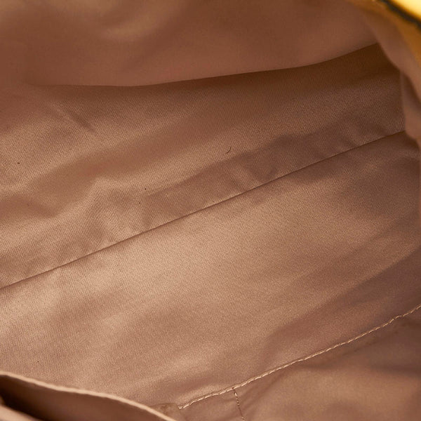 コーチ イエロー レザー トートバッグ レディース COACH 【中古】