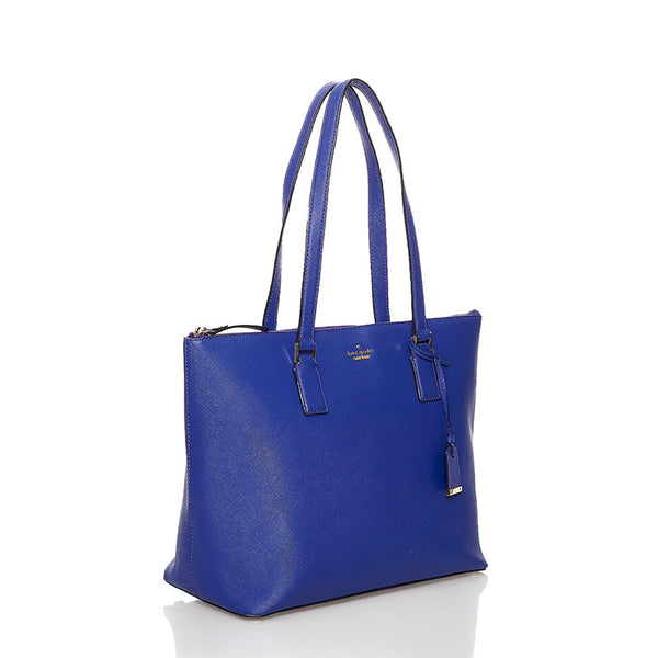 ケイトスペード トートバッグ ブルー レザー レディース Kate Spade 【中古】