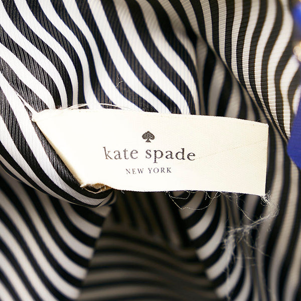 ケイトスペード トートバッグ ブルー レザー レディース Kate Spade 【中古】