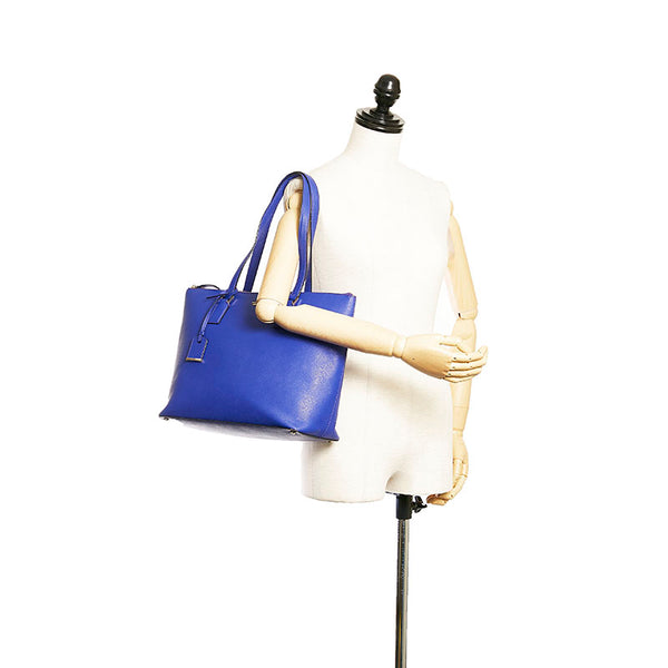 ケイトスペード トートバッグ ブルー レザー レディース Kate Spade 【中古】