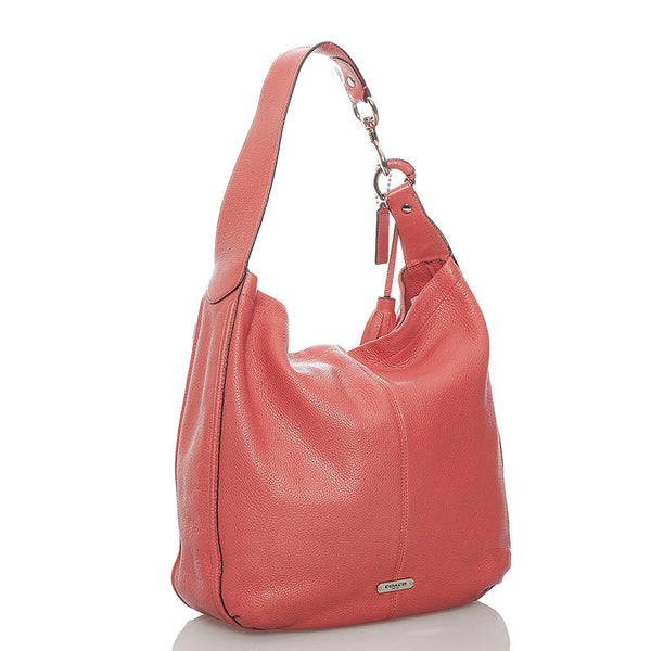 コーチ ワンショルダー F23309 ピンク レザー レディース COACH 【中古】