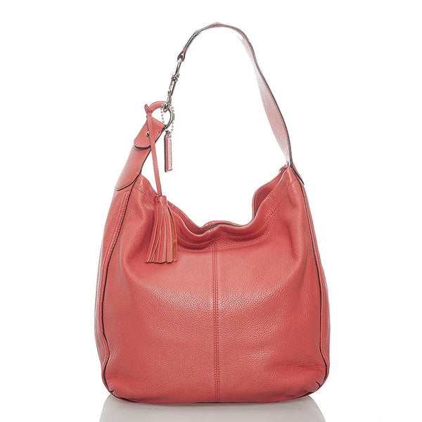 コーチ ワンショルダー F23309 ピンク レザー レディース COACH 【中古】