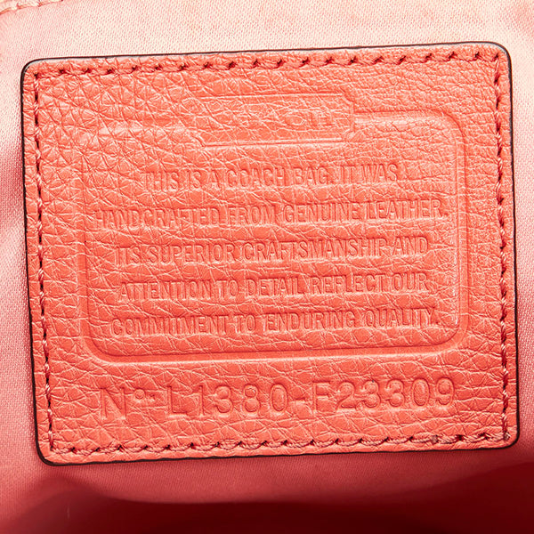 コーチ ワンショルダー F23309 ピンク レザー レディース COACH 【中古】