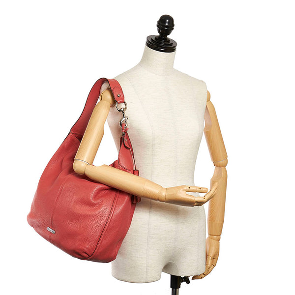 コーチ ワンショルダー F23309 ピンク レザー レディース COACH 【中古】