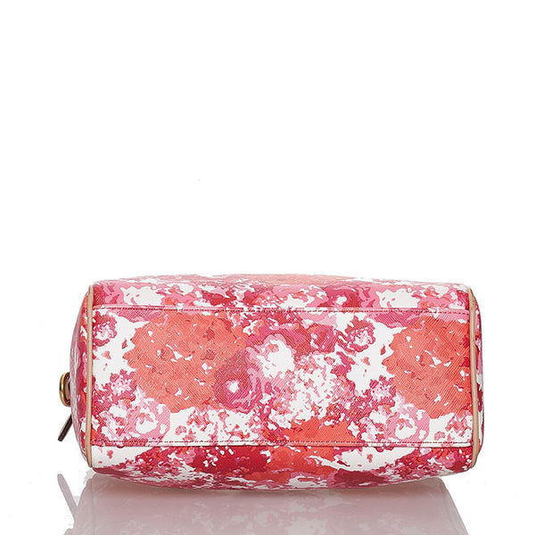 コーチ ピンク PVC レザー ハンドバッグショルダーバッグ 2WAY レディース COACH 【中古】