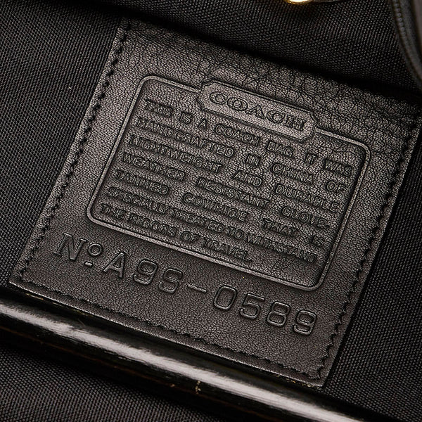 コーチ ガーメントケース 0589 ブラック レザー その他バッグ メンズ COACH 【中古】