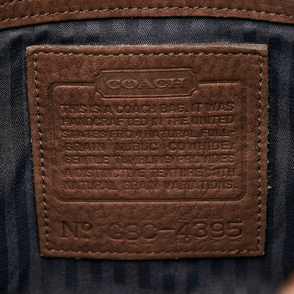 コーチ ワンショルダー 4395 ブラウン スウェード レディース COACH 【中古】