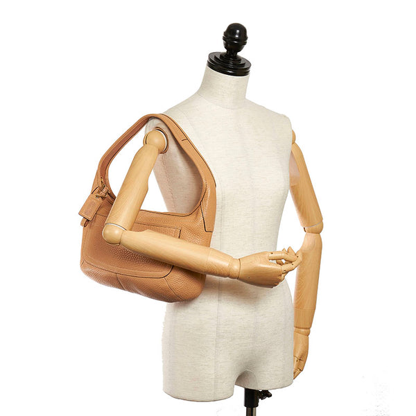 コーチ ワンショルダー 11612 ベージュ レザー レディース COACH 【中古】