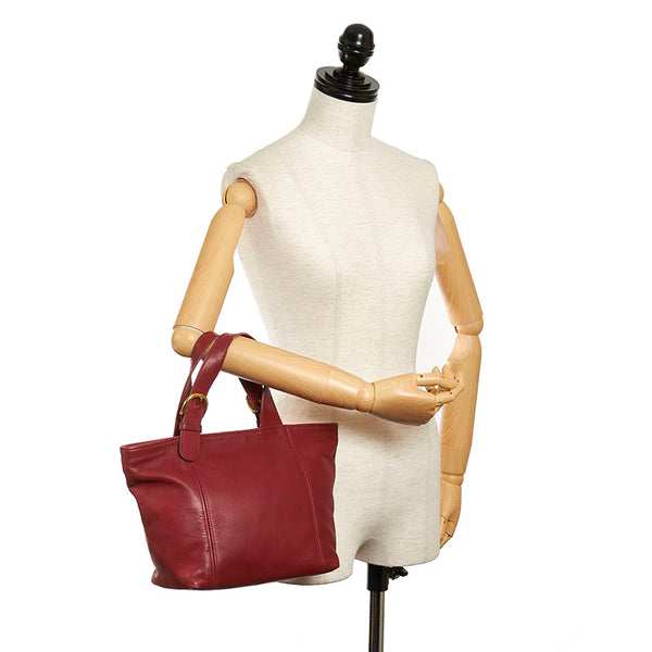 コーチ ハンドバッグ 4133 レッド レザー レディース COACH 【中古】