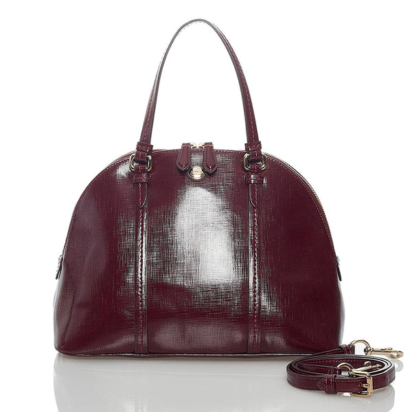 コーチ ハンドバッグ ショルダーバッグ 2WAY ボルドー レザー レディース COACH 【中古】