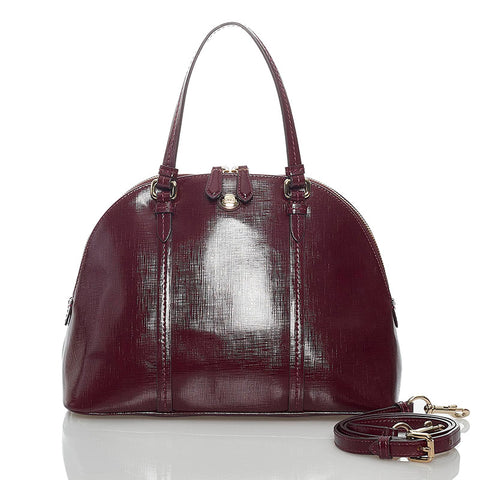 コーチ ハンドバッグ ショルダーバッグ 2WAY ボルドー レザー レディース COACH 【中古】