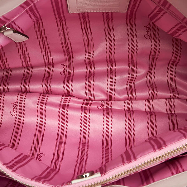 コーチ ハンドバッグ 13160 ホワイト レザー レディース COACH 【中古】