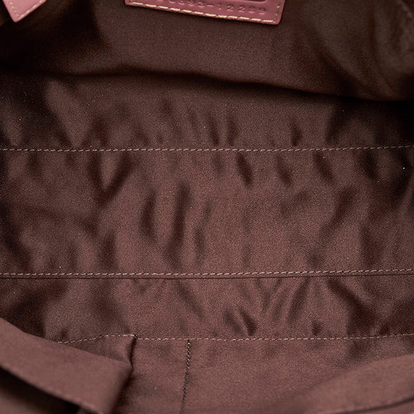 コーチ シグネチャー ハンドバッグ 12289 ピンク レザー レディース COACH 【中古】