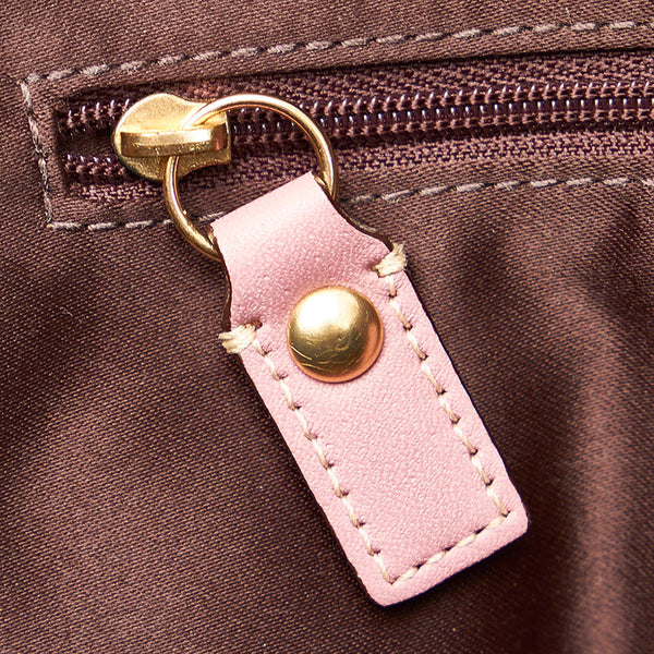 コーチ シグネチャー ハンドバッグ 12289 ピンク レザー レディース COACH 【中古】