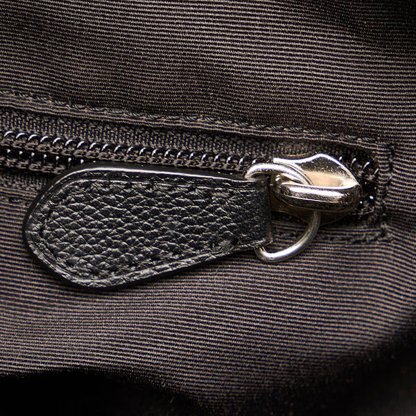 コーチ F54758 ブラック レザー トートバッグ メンズ COACH 【中古】