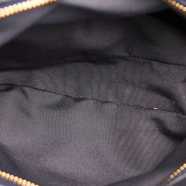 コーチ F57545 ネイビー レザー トートバッグ レディース COACH 【中古】