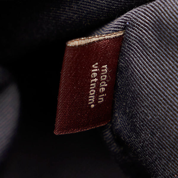 コーチ F57545 ネイビー レザー トートバッグ レディース COACH 【中古】