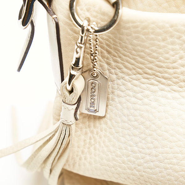 コーチ ショルダーバッグ 1429 アイボリー レザー レディース COACH 【中古】