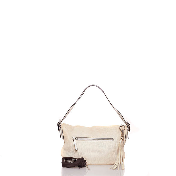 コーチ ショルダーバッグ 1429 アイボリー レザー レディース COACH 【中古】