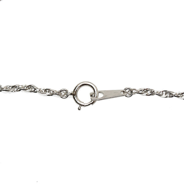 Pt850 プラチナ ダイヤ1.08ct ネックレス レディース 【中古】