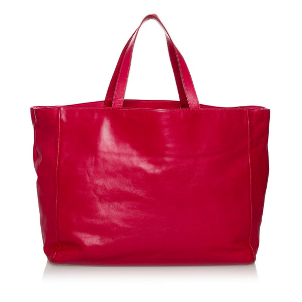 サンローラン ハンドバッグ トートバッグ 314252 ピンク レザー レディース SAINT LAURENT 【中古】