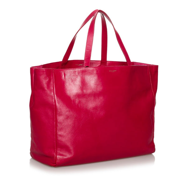 サンローラン ハンドバッグ トートバッグ 314252 ピンク レザー レディース SAINT LAURENT 【中古】