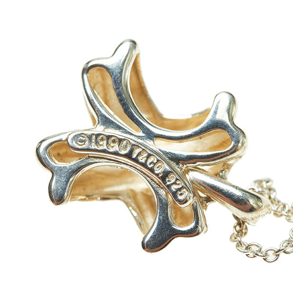 ティファニー シグネチャー クロスネックレス SV925 シルバー レディース TIFFANY&Co. 【中古】