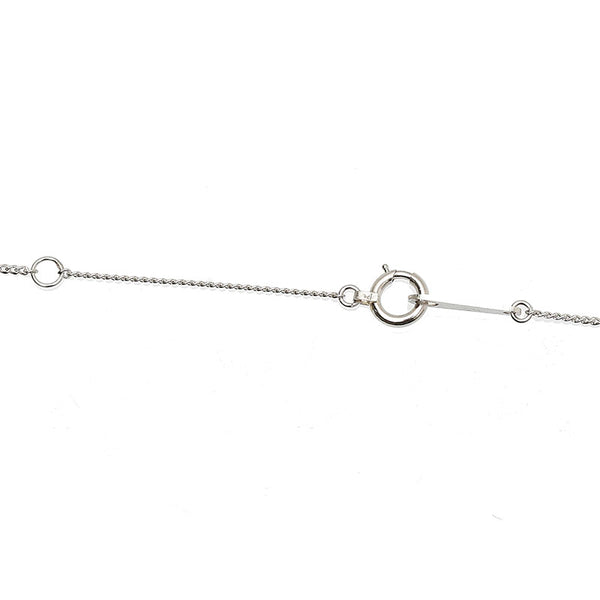 Pt900 プラチナ Pt850 プラチナ ダイヤ0.50ct ネックレス レディース 【中古】