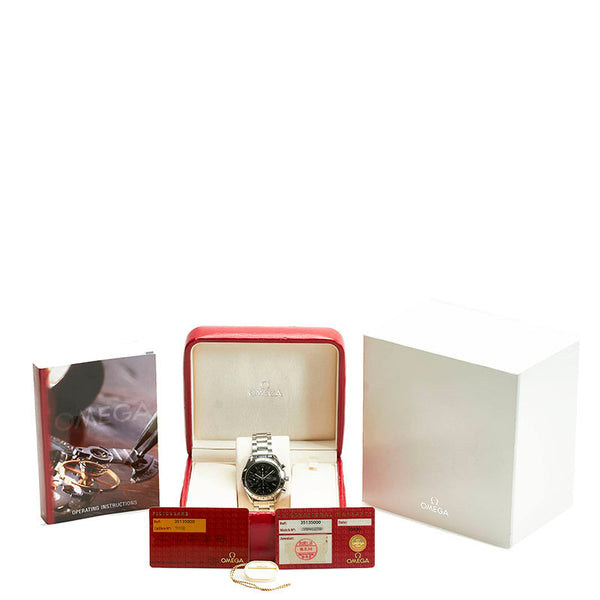 オメガ スピードマスター デイト 腕時計 3513.50 自動巻き ブラック文字盤 ステンレススチール メンズ OMEGA 【中古】