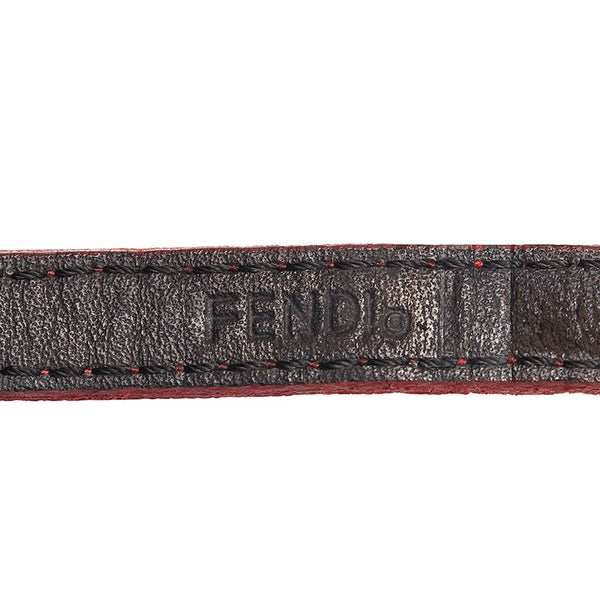 フェンディ カメレオン チェンジベルト 腕時計 640L クオーツ ホワイト文字盤 メッキ レディース FENDI 【中古】